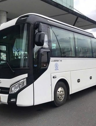 Thuê xe 35 chỗ đi Chùa Hương